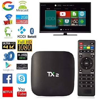 Android Smart TV BOX Quad Core  2GB RAM, Android 7.01